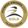 Fitness Awards Stickers 2023 Gold Pilates Center